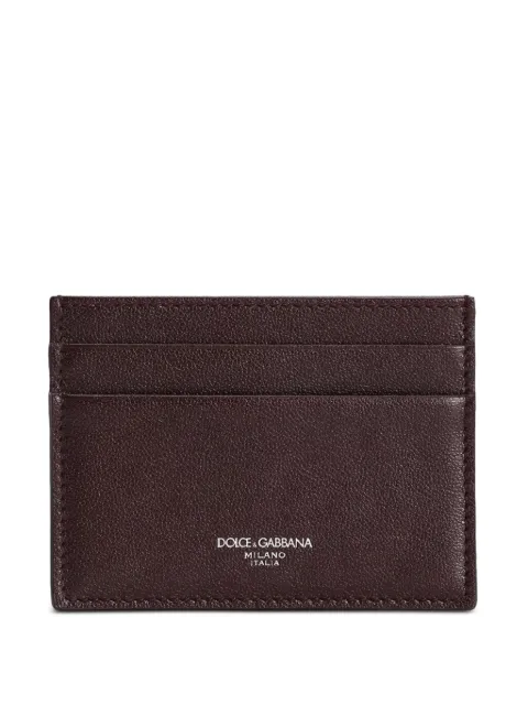 Dolce & Gabbana logo-stamp cardholder