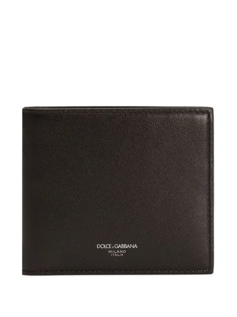 Dolce & Gabbana leather bi-fold wallet