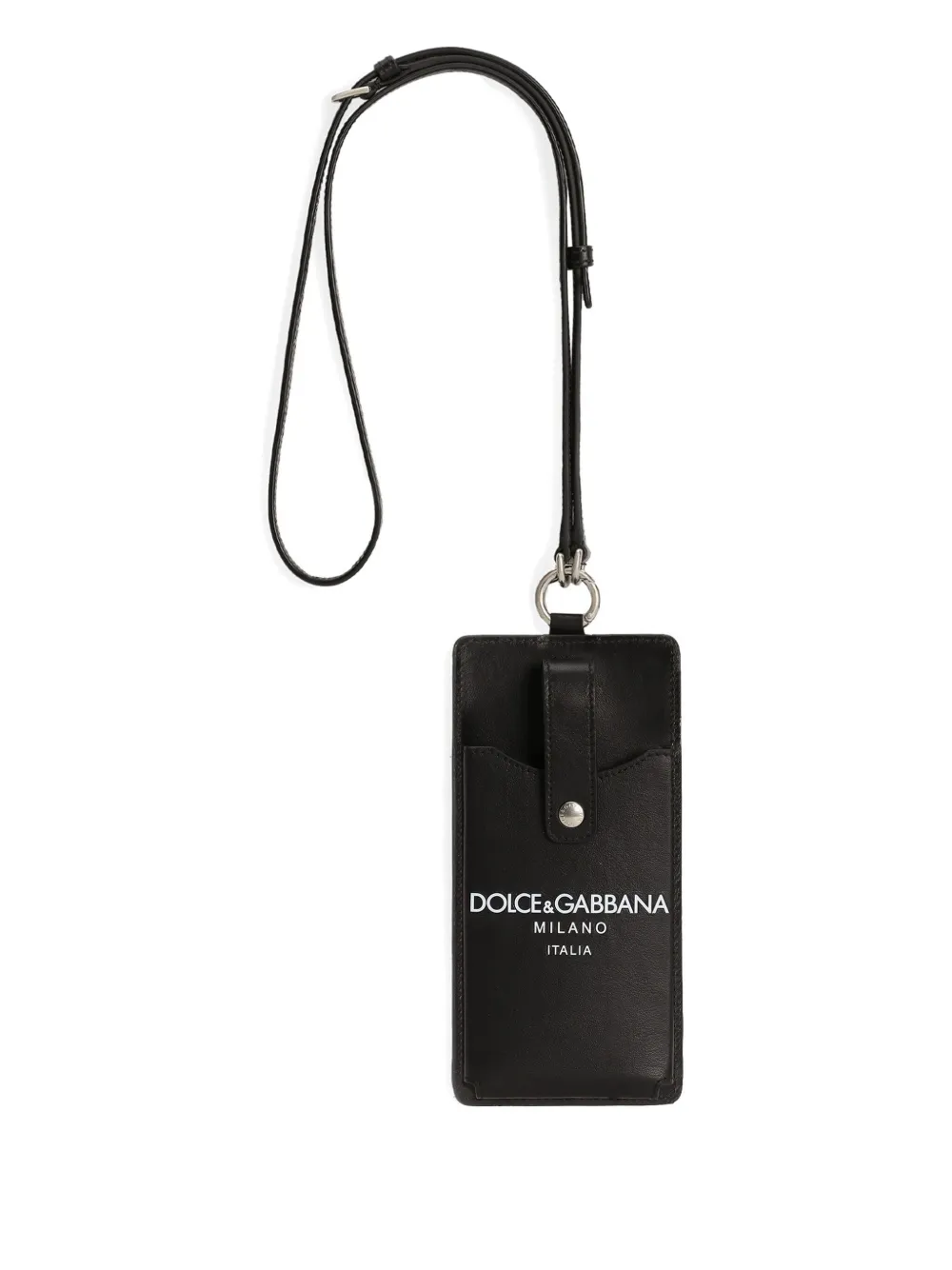 Dolce & Gabbana レザー スマホケース - ブラック Dolce & Gabbana レザー スマホケース - ブラック