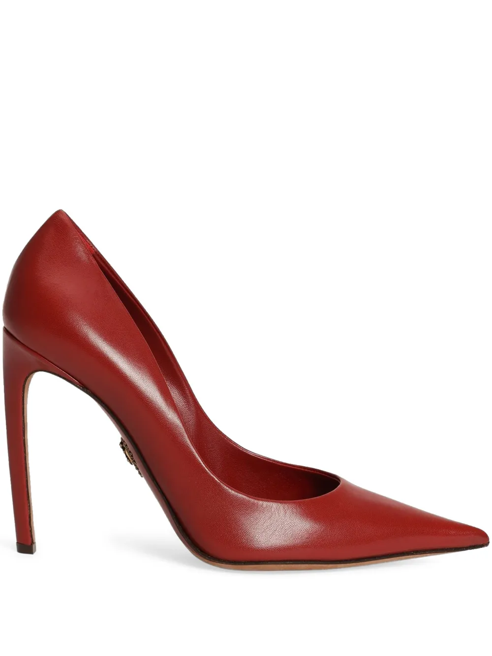 Dolce & Gabbana 100mm leather pumps Red