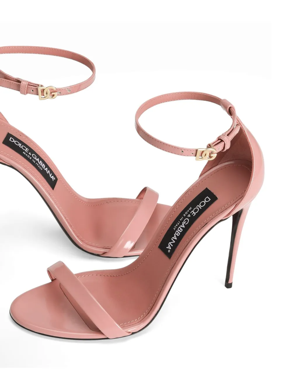 Dolce & Gabbana 105mm leather sandals Pink