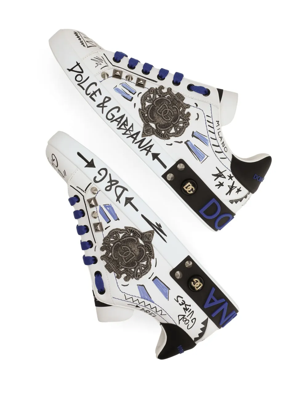 Dolce & Gabbana logo-print sneakers White