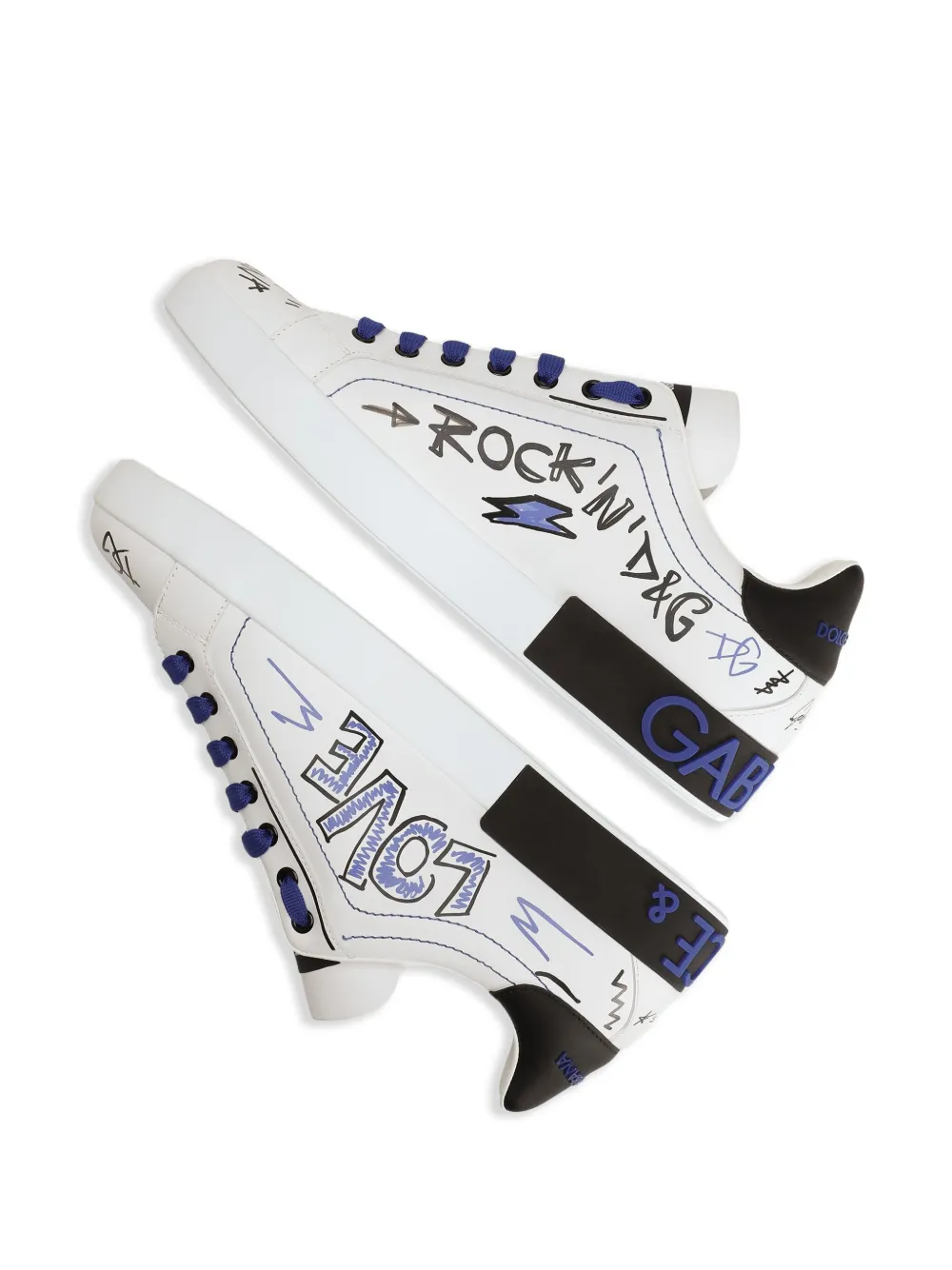 Dolce & Gabbana logo-print sneakers White