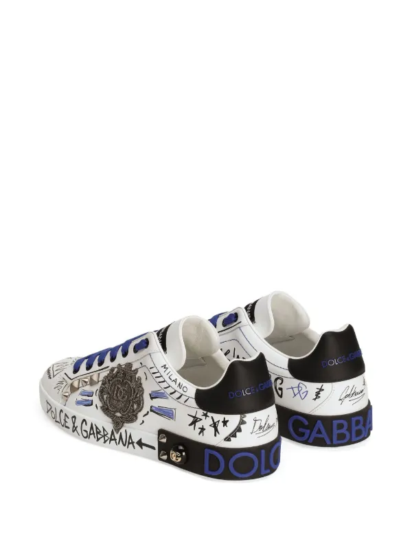 Dolce & Gabbana logo-print Sneakers | White | FARFETCH