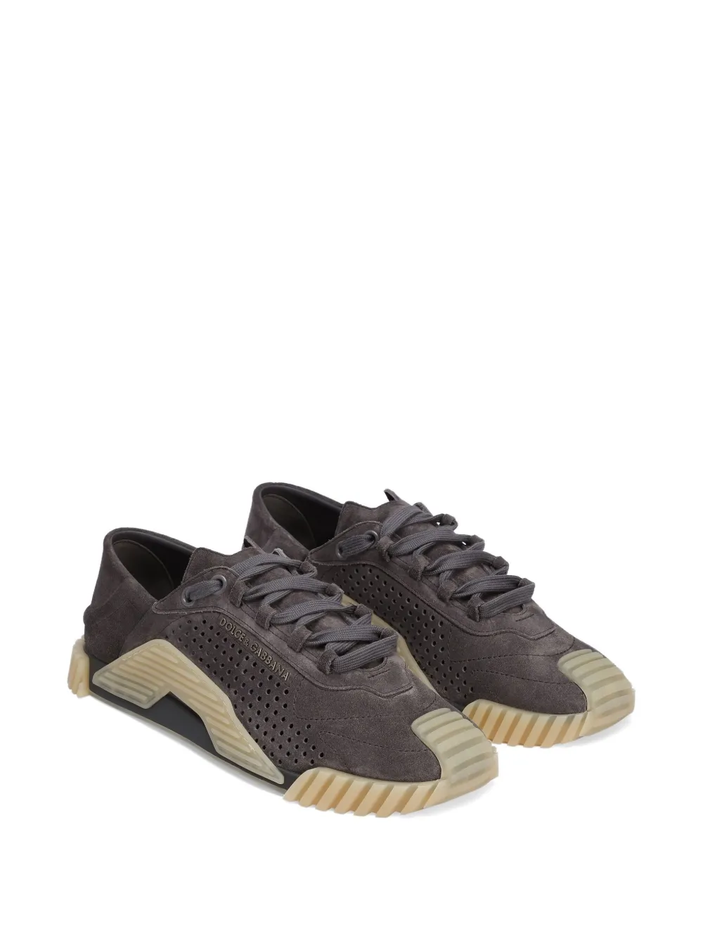 Dolce & Gabbana suede sneakers - Grijs