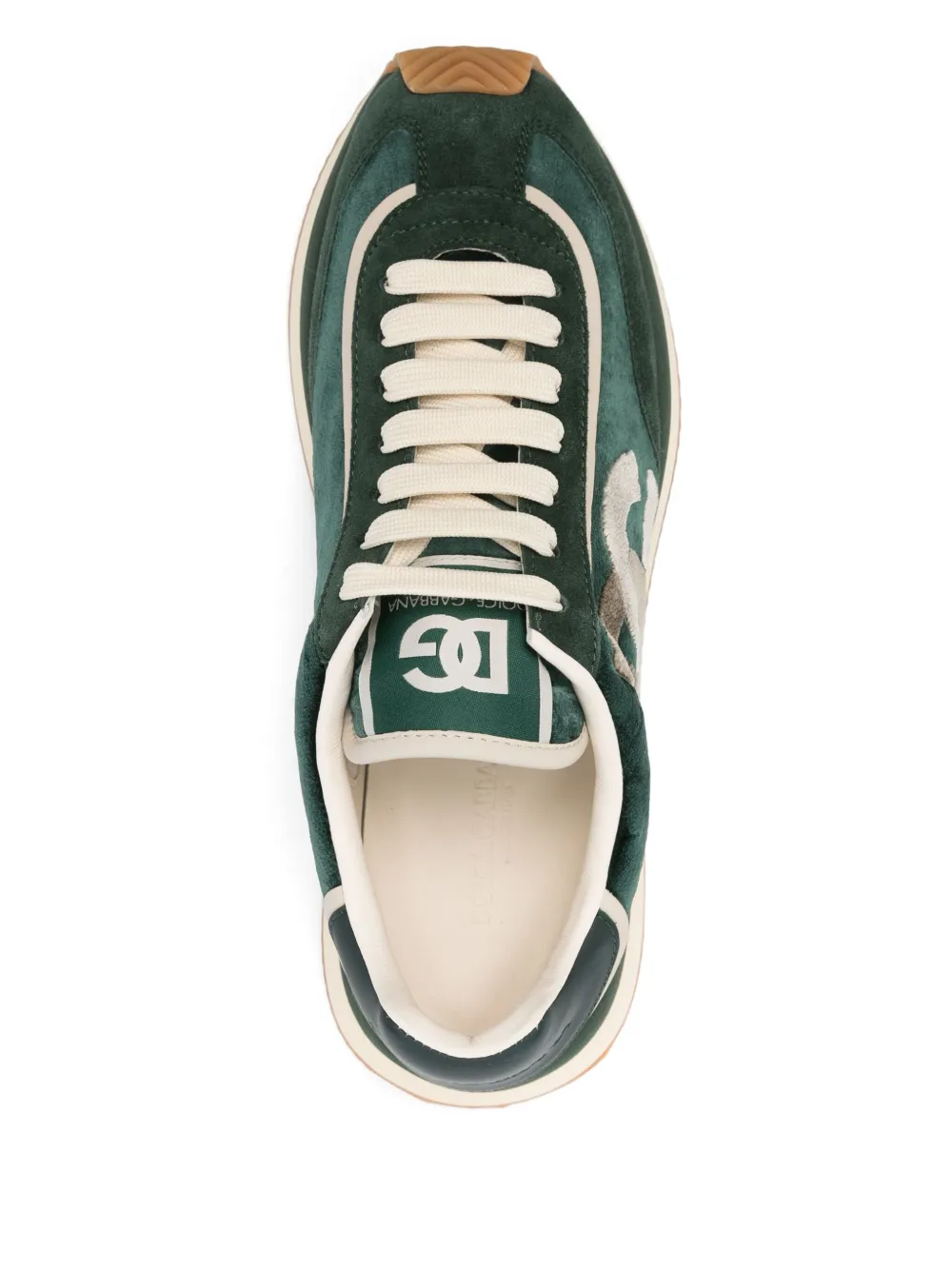 Dolce & Gabbana DG Cushion sneakers 8J798 VERDE SC AVORIO