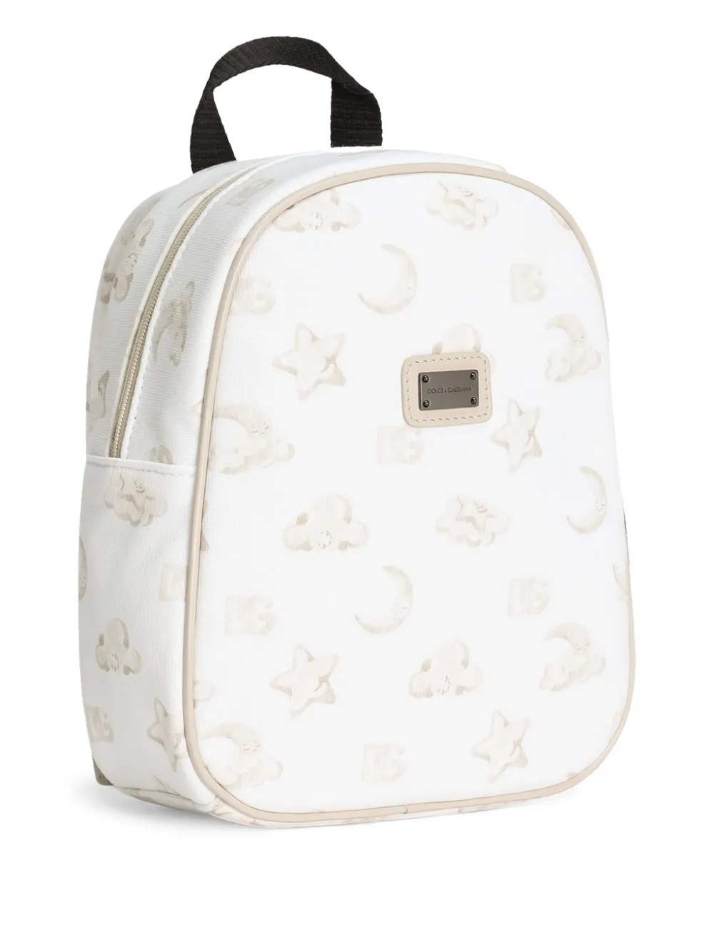  Dolce & Gabbana Kids Lune Stelle-print Backpack - White 