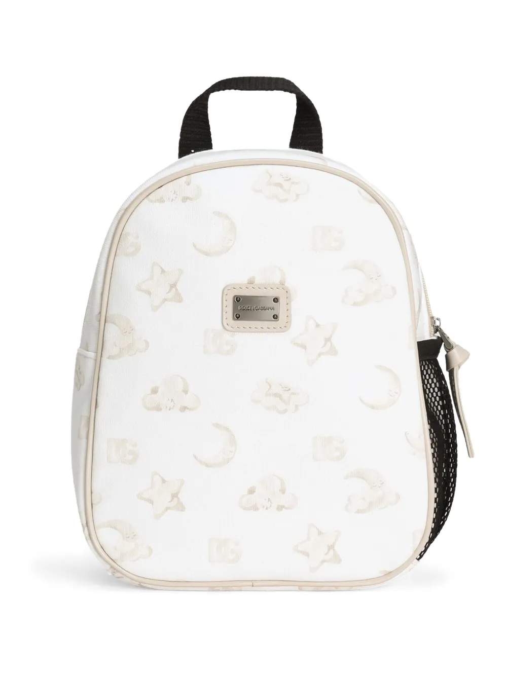 Dolce & Gabbana Kids Lune Stelle-print backpack Wit