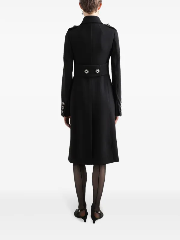 Dolce & Gabbana ダブルコート | ブラック | FARFETCH JP