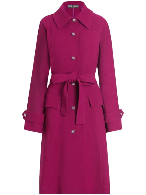 Dolce & Gabbana belted coat F0GHETFU2TZ - 0