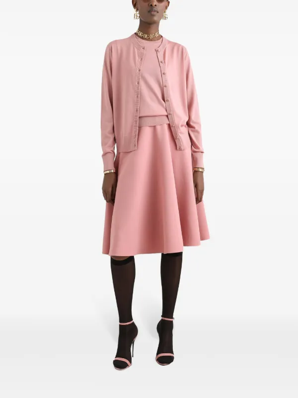Dolce & Gabbana DNA A-line Skirt | Pink | FARFETCH