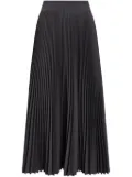 Dolce & Gabbana plissé-effect midi skirt - Black