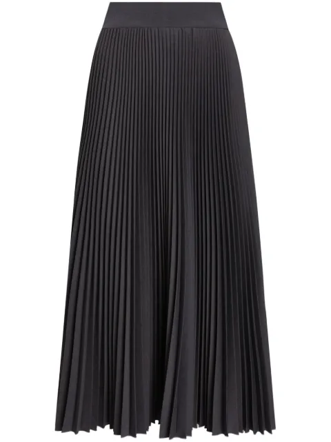 Dolce & Gabbana jupe mi-longue à effet plissé