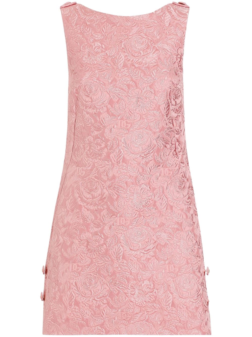 brocade mini dress