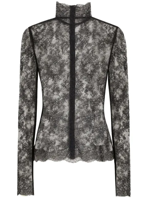 Dolce & Gabbana chantilly-lace top