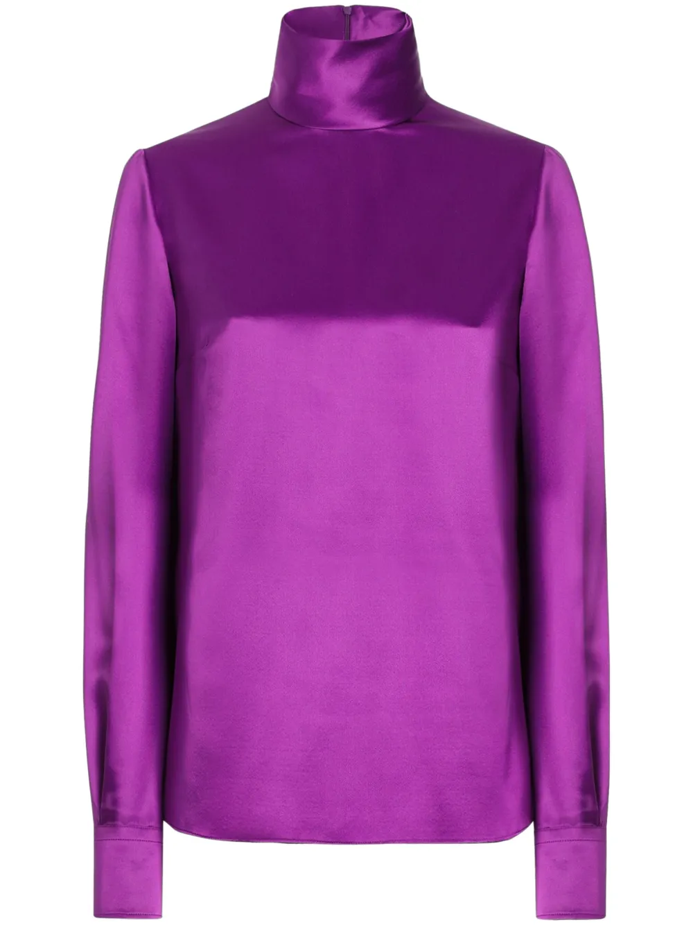 Dolce & Gabbana Satijnen blouse Paars