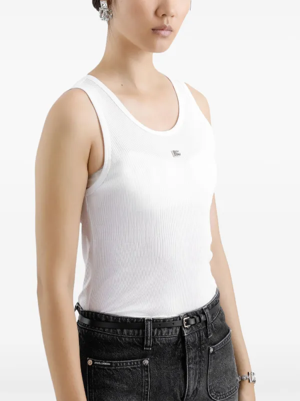 D&G DOLCCE&GABBANA タンクトップ Dolce & Gabbana タンクトップ | ホワイト | FARFETCH JP
