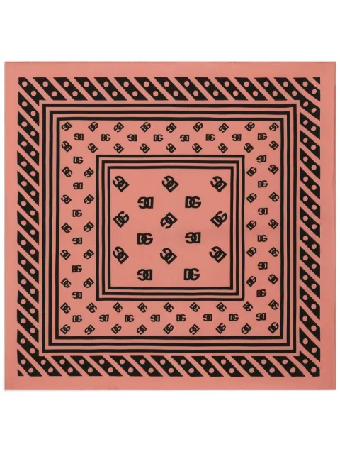 Dolce & Gabbana monogram scarf