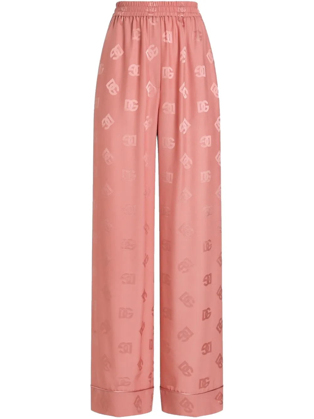 Dolce & Gabbana Broek met logoprint Roze