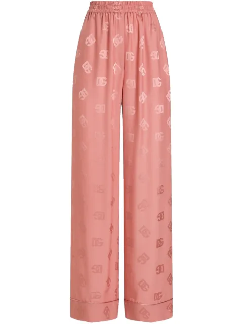 Dolce & Gabbana logo-print trousers 