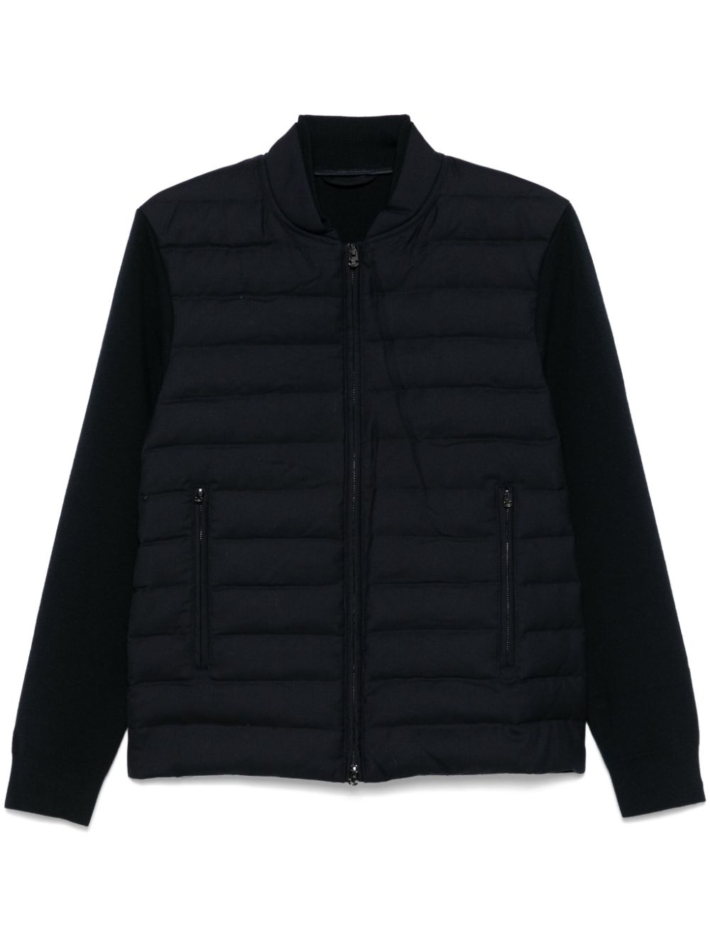 Emporio Armani quilted-panelled jacket Men