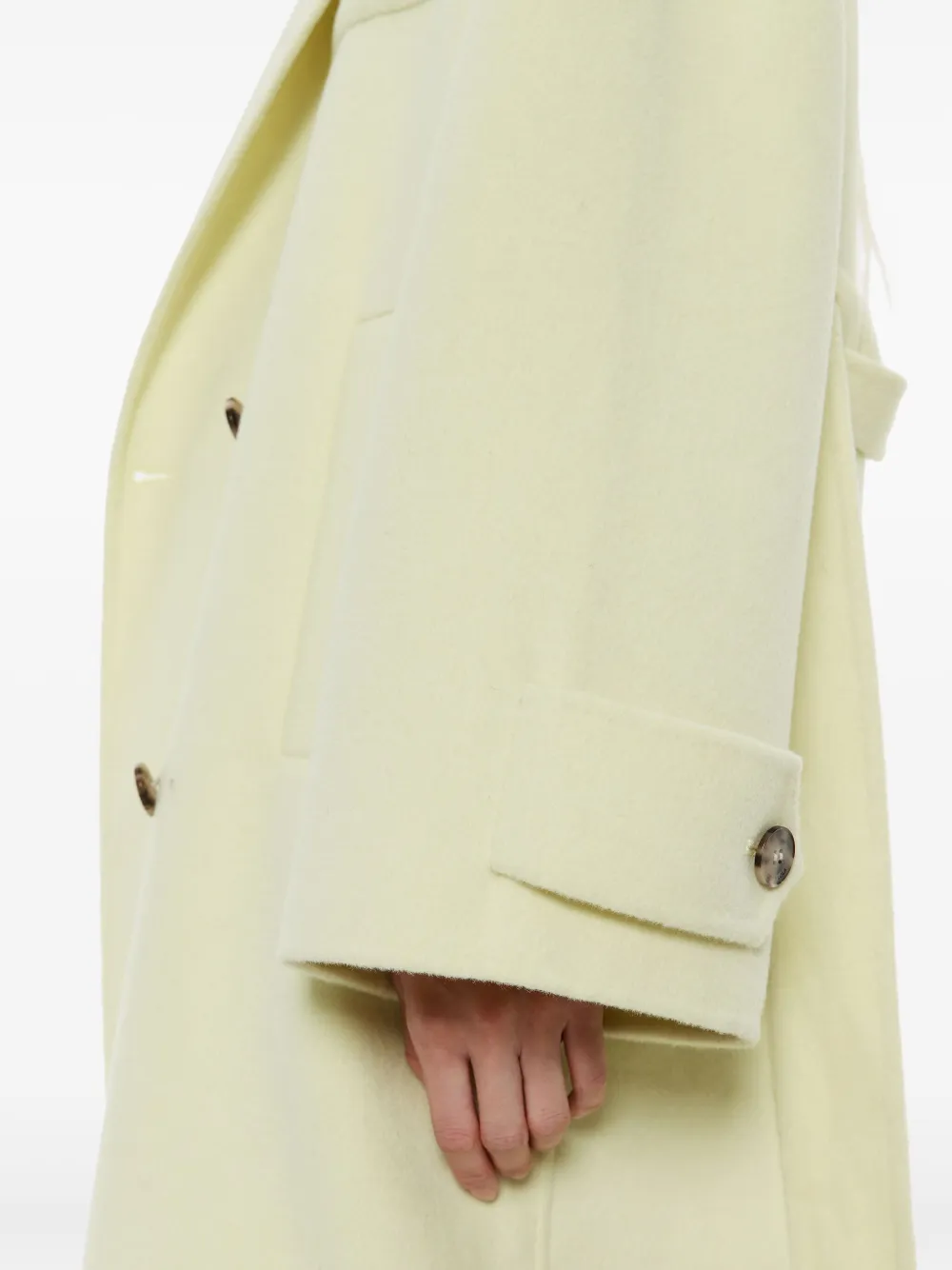 Bimba y Lola Jas met dubbele rij knopen Groen