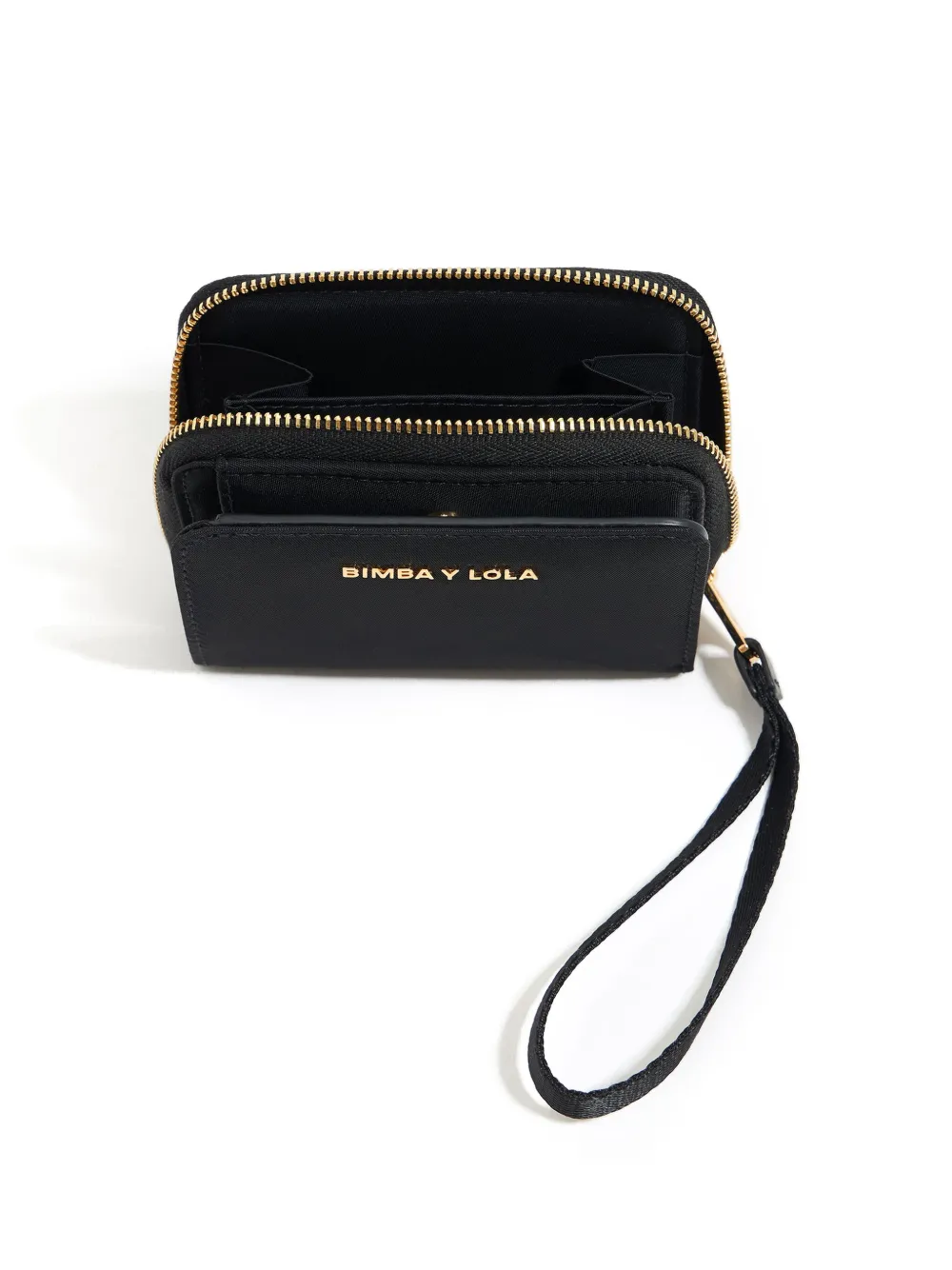 Bimba y Lola Nylon portemonnee met omslag Zwart
