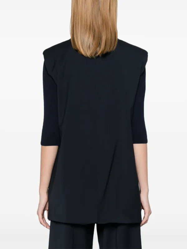 【送料&関税込】Single-breasted Sleeveless Gilet Weekend Max Weekend Max Mara Single-Breasted Sleeveless Gilet – Cettire