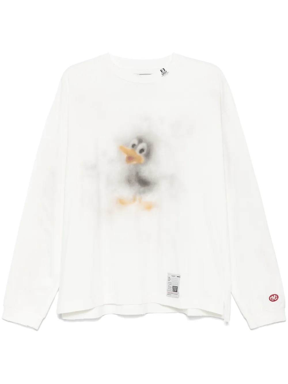 Maison MIHARA YASUHIRO T-shirt met print Wit