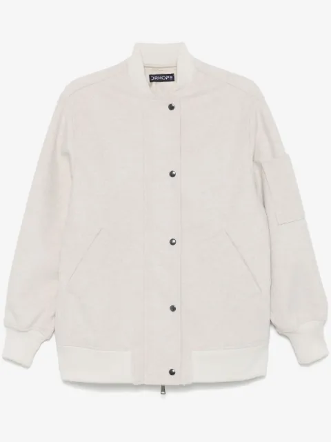 DRHOPE chamarra bomber con botones