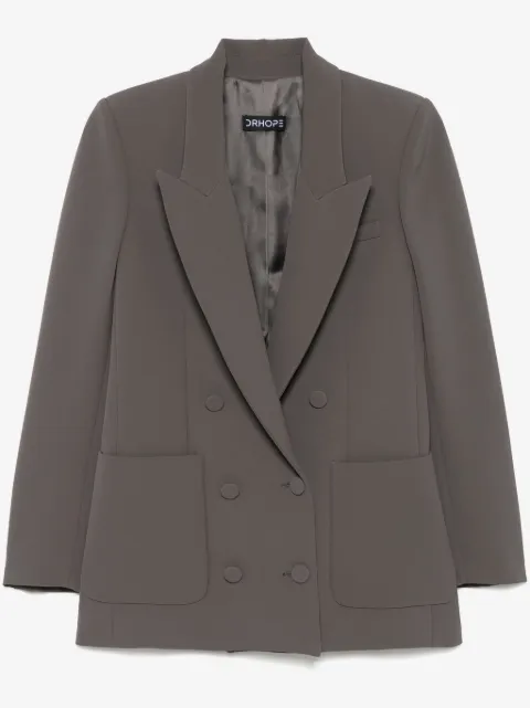 DRHOPE dubbelknäppt blazer