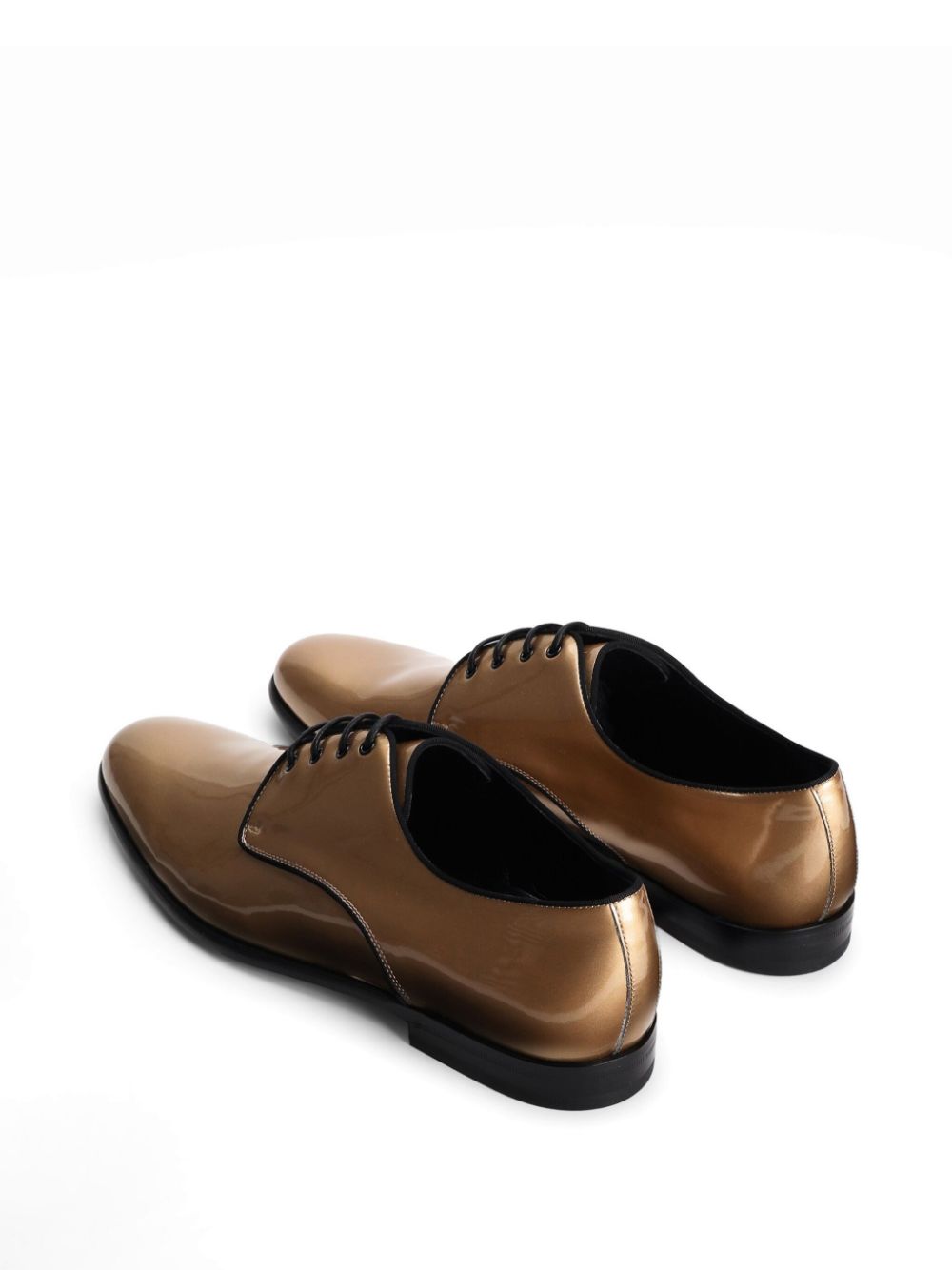 Dolce & Gabbana bronze derby shoes Brown