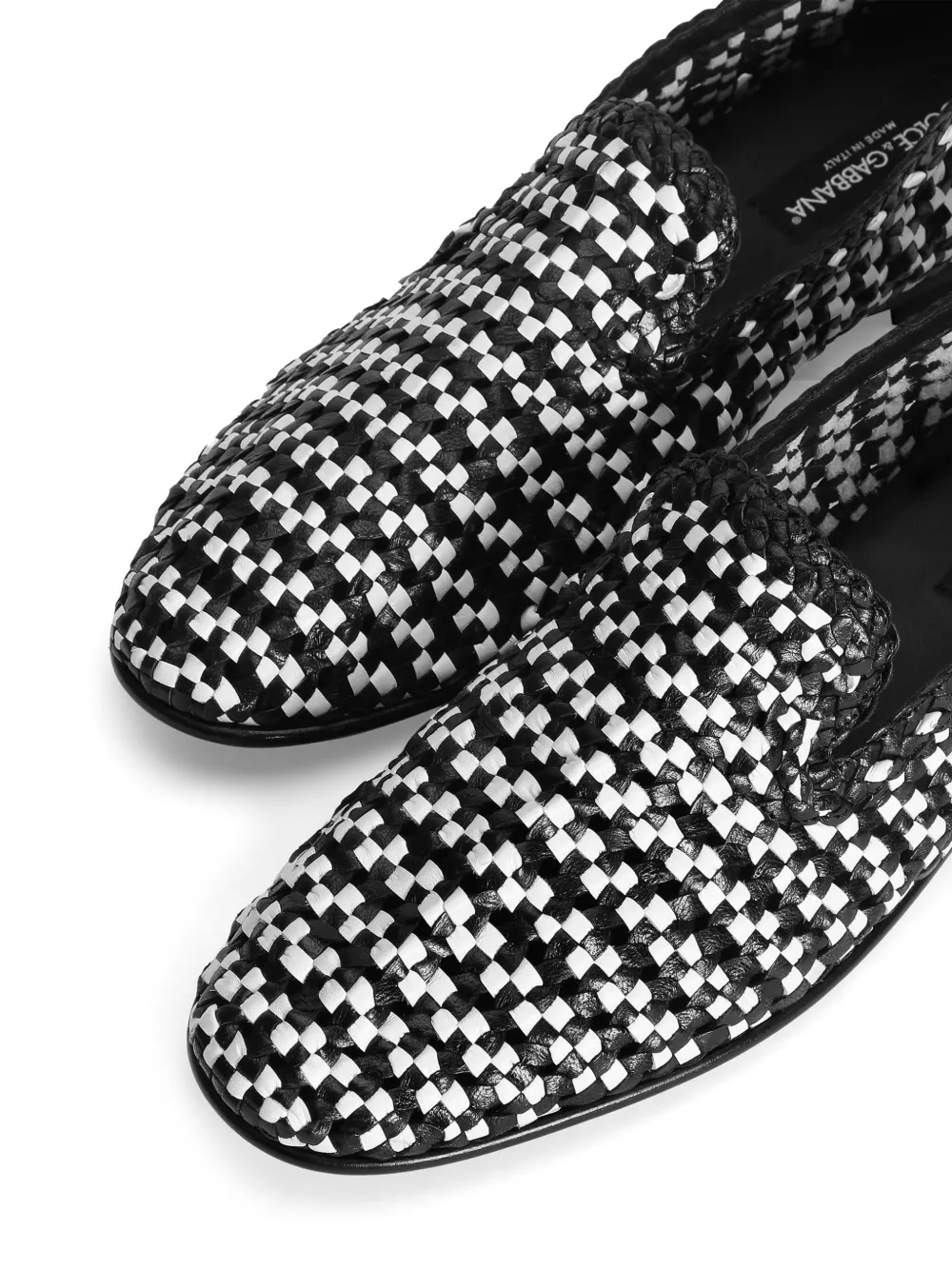 Dolce & Gabbana interwoven loafers Black