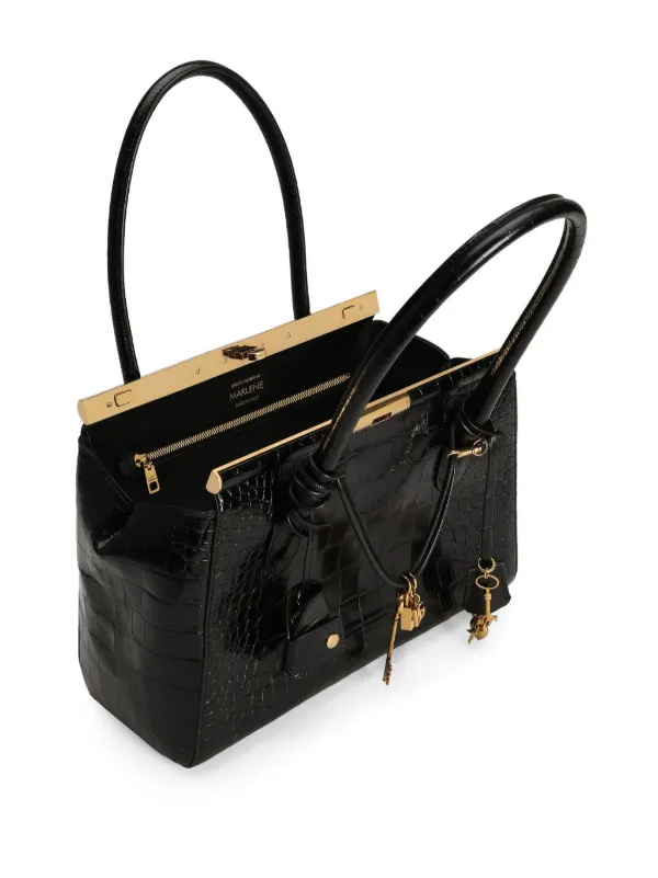 Dolce & Gabbana Marlene Tote Bag | Black | FARFETCH GE