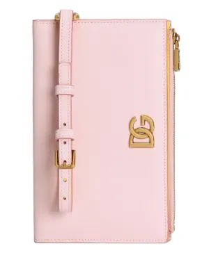 Dolce & Gabbana Devotion ファスナー長財布 | ピンク | FARFETCH JP