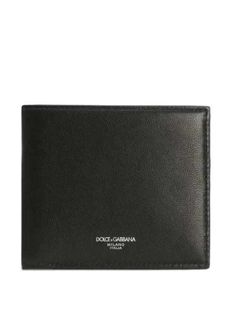 Dolce & Gabbana leather bi-fold wallet