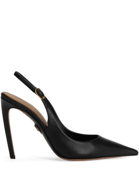 Dolce & Gabbana leather slingback pumps