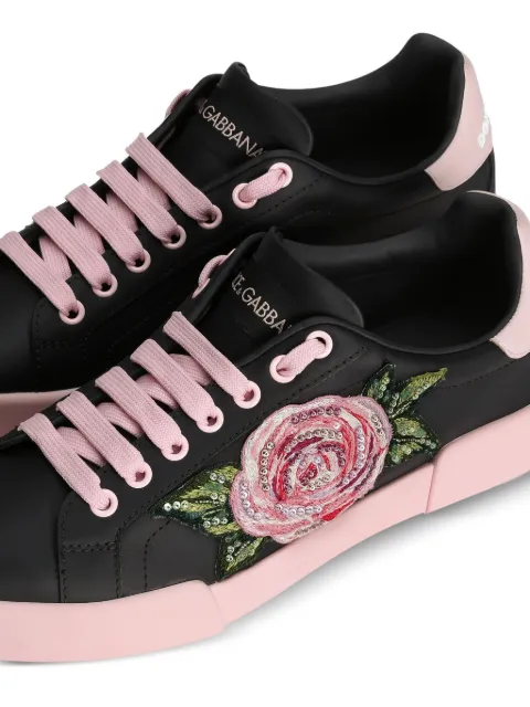 Dolce & Gabbana floral-print sneakers CK2318A6O56 - 3