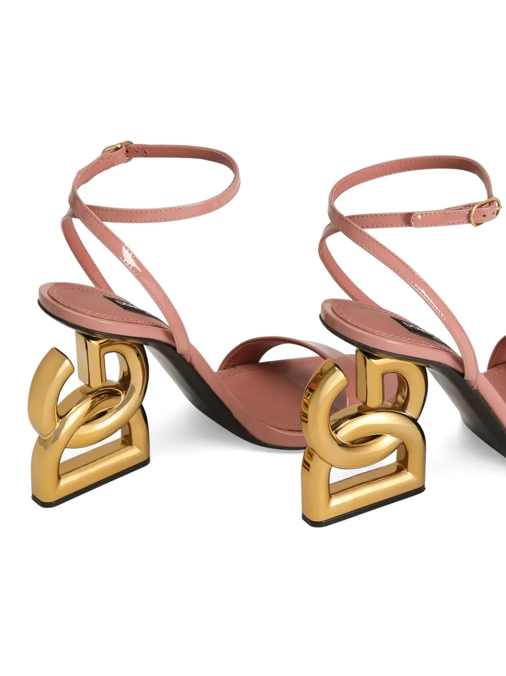 Dolce & Gabbana 105mm leather sandals Pink