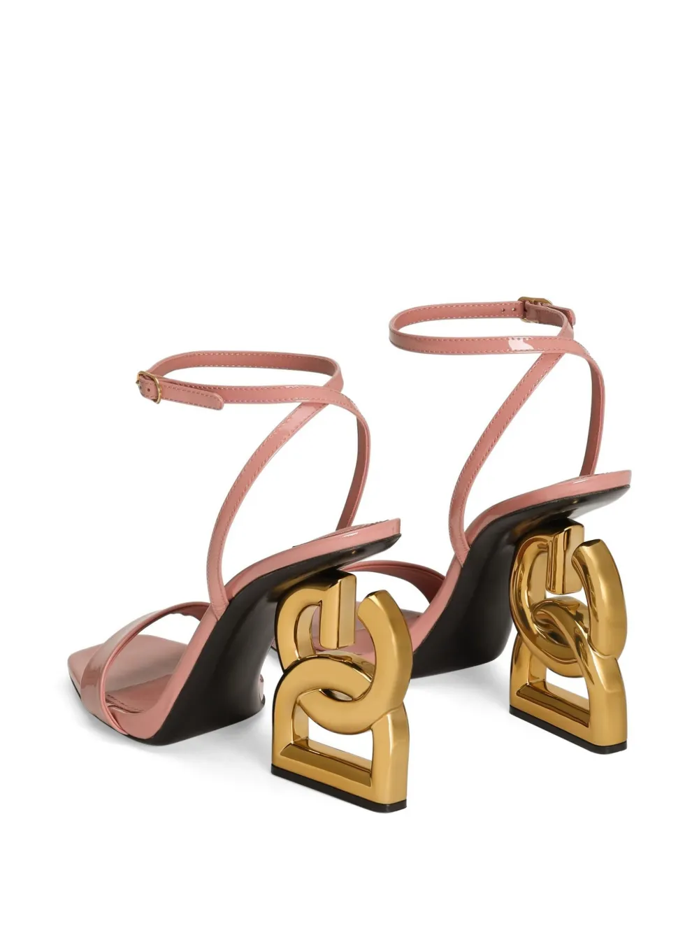 Dolce & Gabbana 105mm leather sandals Pink