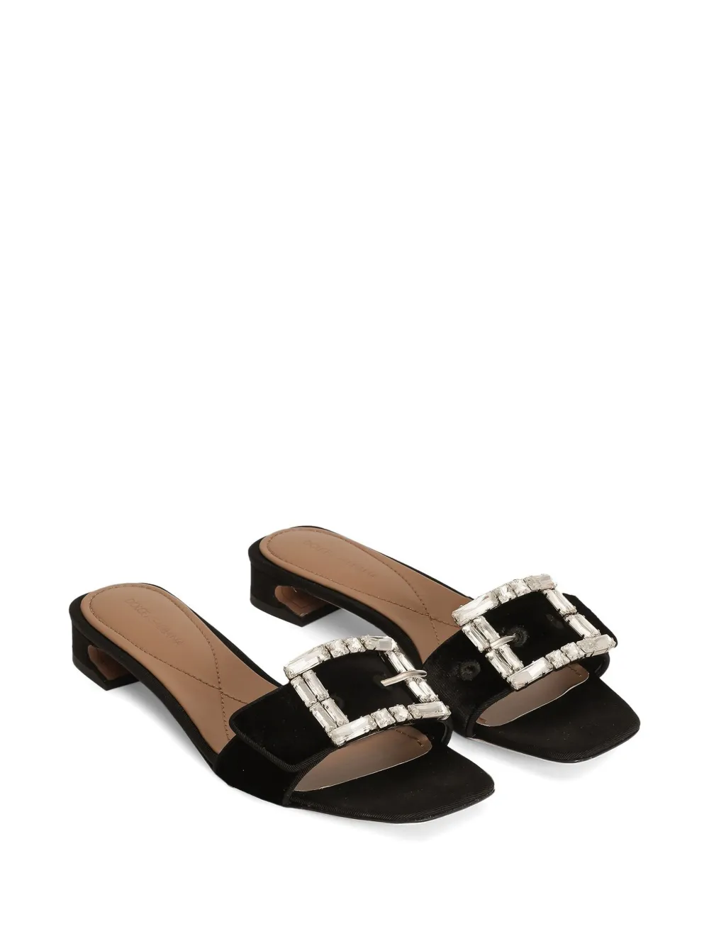 Dolce & Gabbana buckle-detail sandals Black