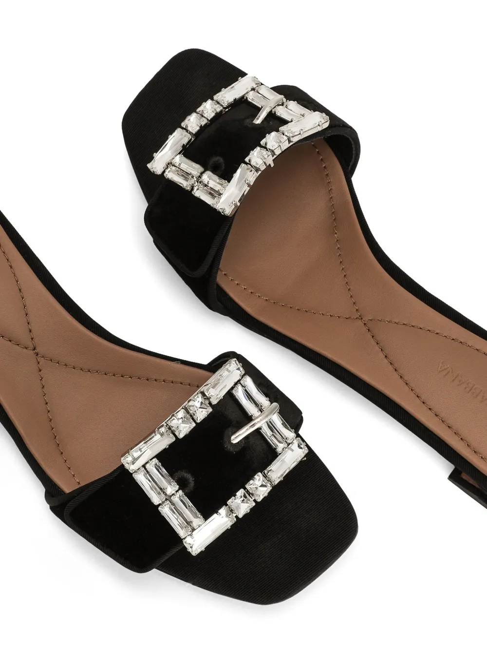 Dolce & Gabbana buckle-detail sandals Black