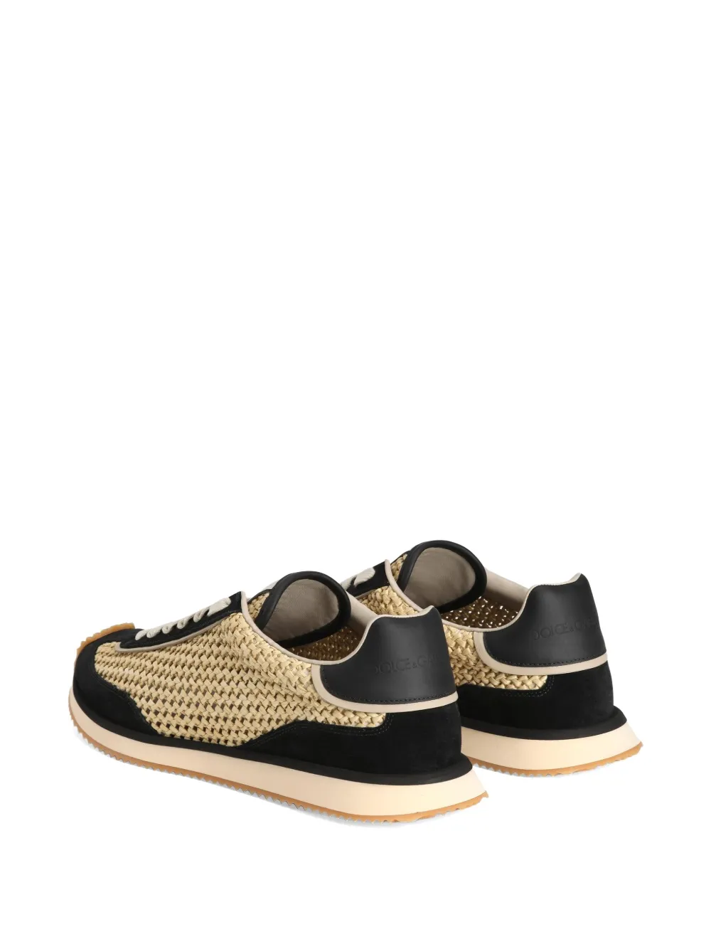 Dolce & Gabbana interwoven sneakers Neutrals