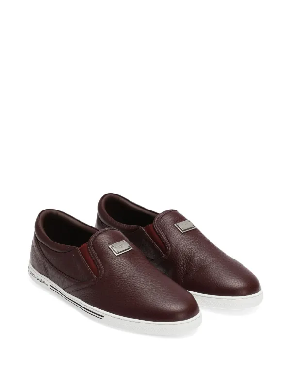 DOLCE&GABBANA スリッポン Dolce & Gabbana スリッポンスニーカー | レッド | FARFETCH JP