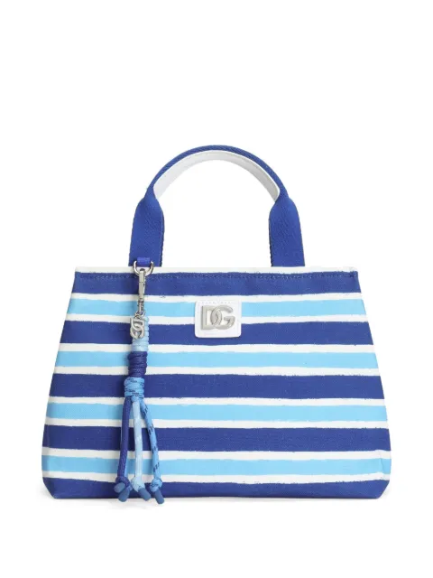 Dolce & Gabbana Kids tote con motivo de rayas