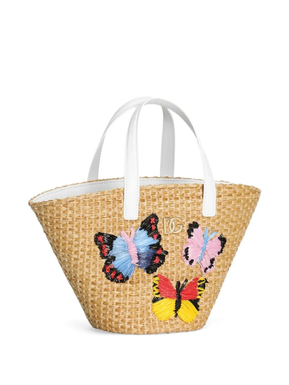 Dolce & Gabbana Kids Tas met borduurwerk Beige