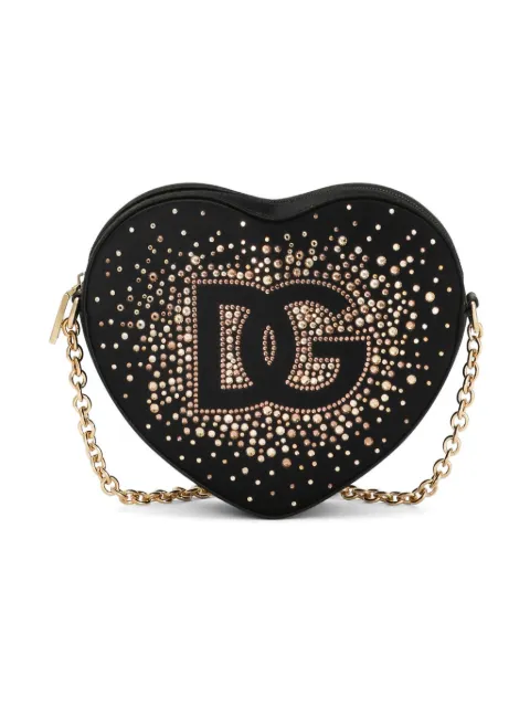 Dolce & Gabbana Kids sac à ornements en cristal