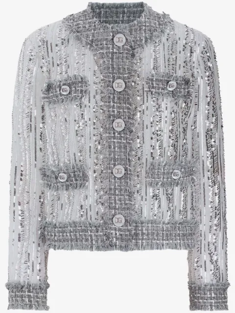 Dolce & Gabbana veste brodée de sequins