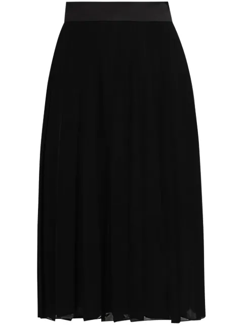 Dolce & Gabbana falda con pliegues