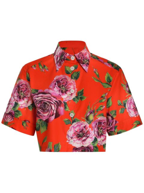 Dolce & Gabbana floral-print shirt